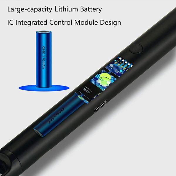 🔥 USB Rechargeable Arc Lighter – Flameless, Windproof & Flexible | 2025’s Top-Rated Electric Lighter
