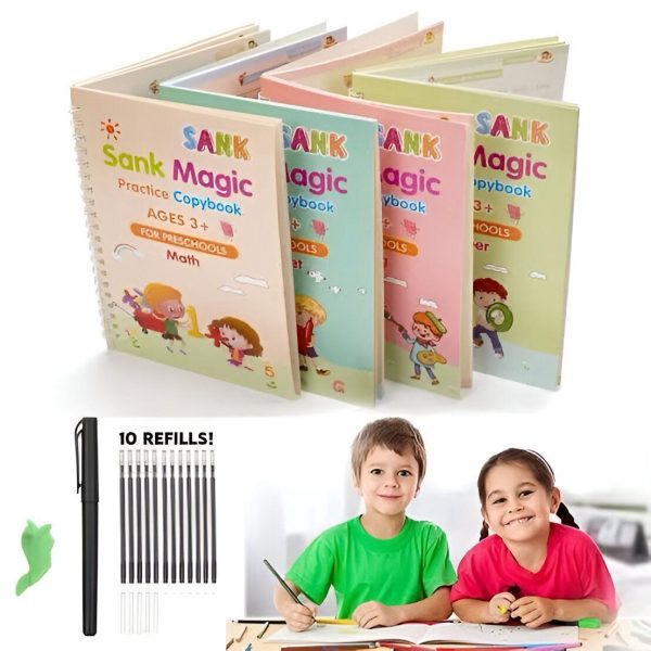 βοΈ Sank Magic Practice Book Set β Reusable Tracing Fun for Early Learners!