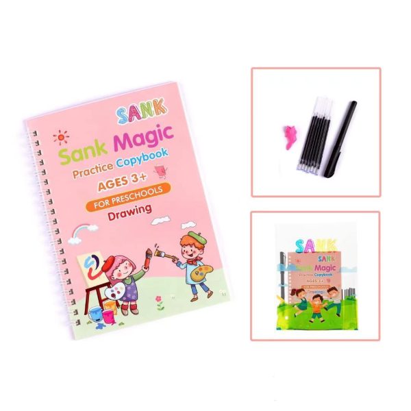 βοΈ Sank Magic Practice Book Set β Reusable Tracing Fun for Early Learners!
