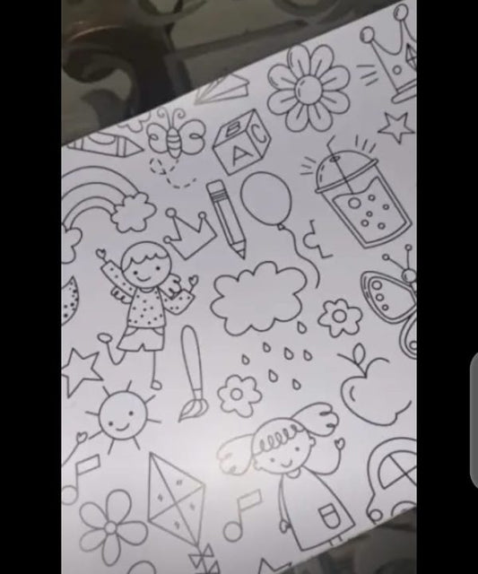 🎨 Unleash Creativity with Our Children’s Drawing Roll – Endless Fun on One Giant Roll!